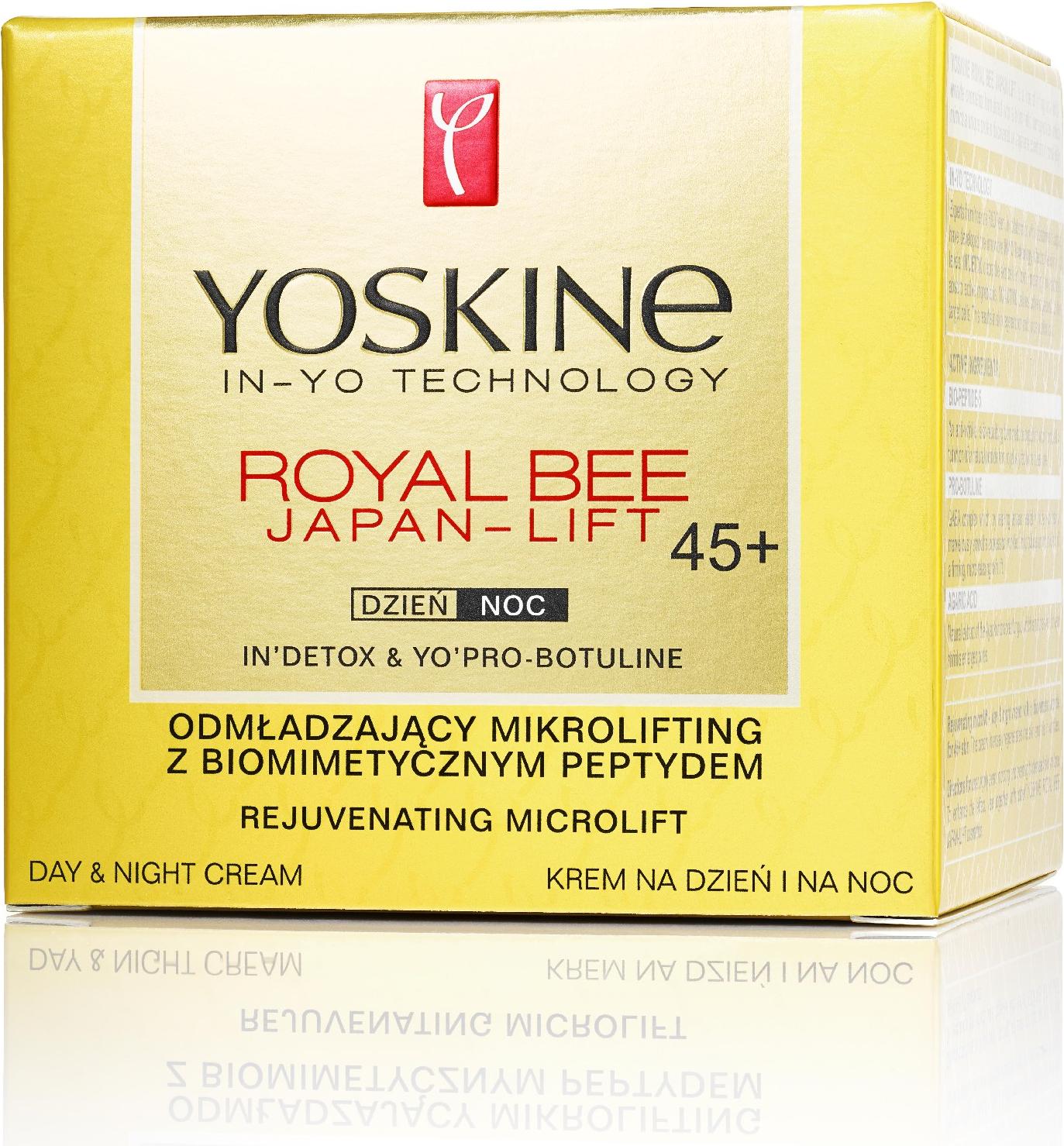 DAX YOSKINE Royal Bee Japan-Lift 45+ Anti-Falten-Creme mit Peptiden 50 ml
