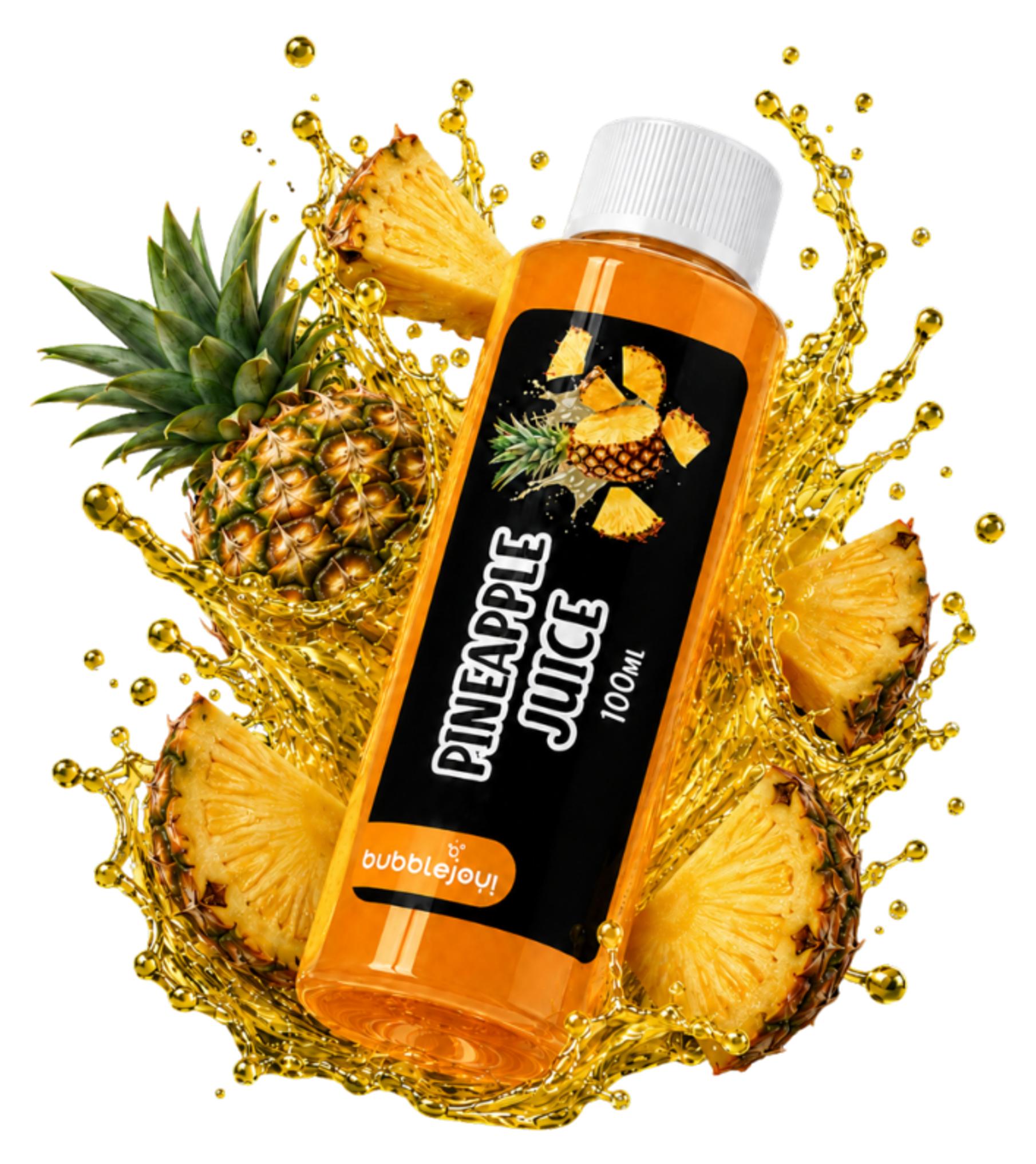 BubbleJoy Sirup Ananas 100 ml Fruchtsirup für Bubble Tea