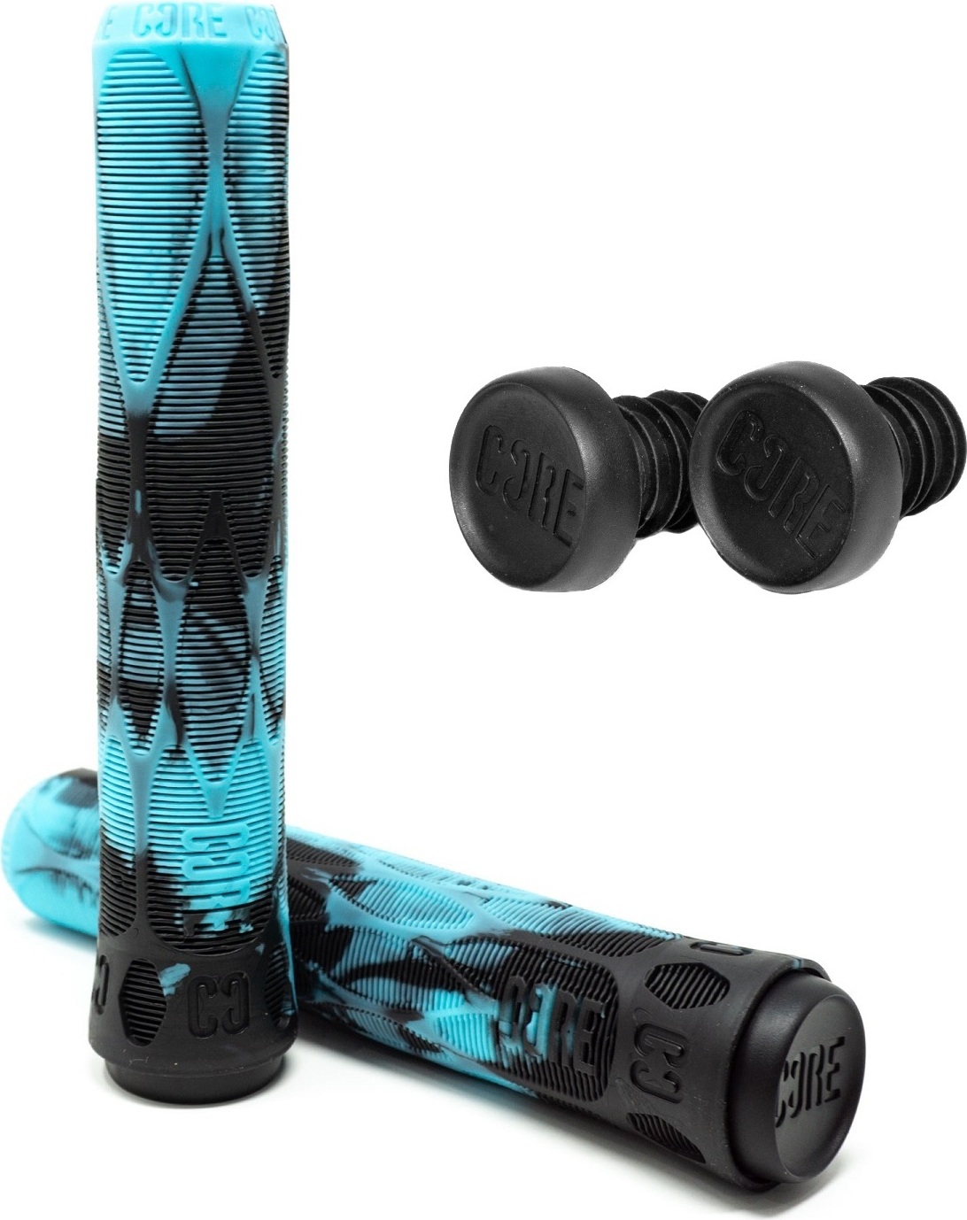 Core Action Sports Core Pro Stunt-Scooter Griffe soft 170mm Arctic (Schwarz/Blau)