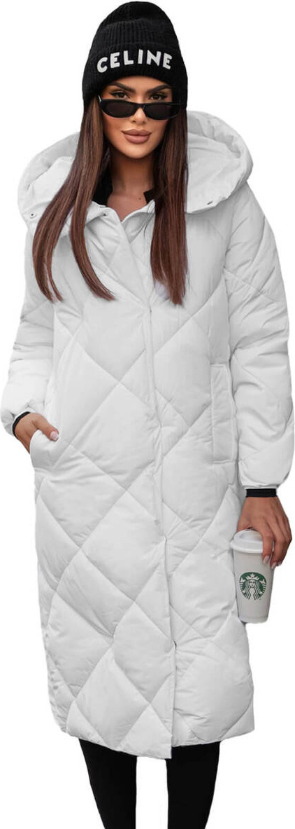 Damen Winterjacke Weiß OZONEE JS/5M3173/281Z M