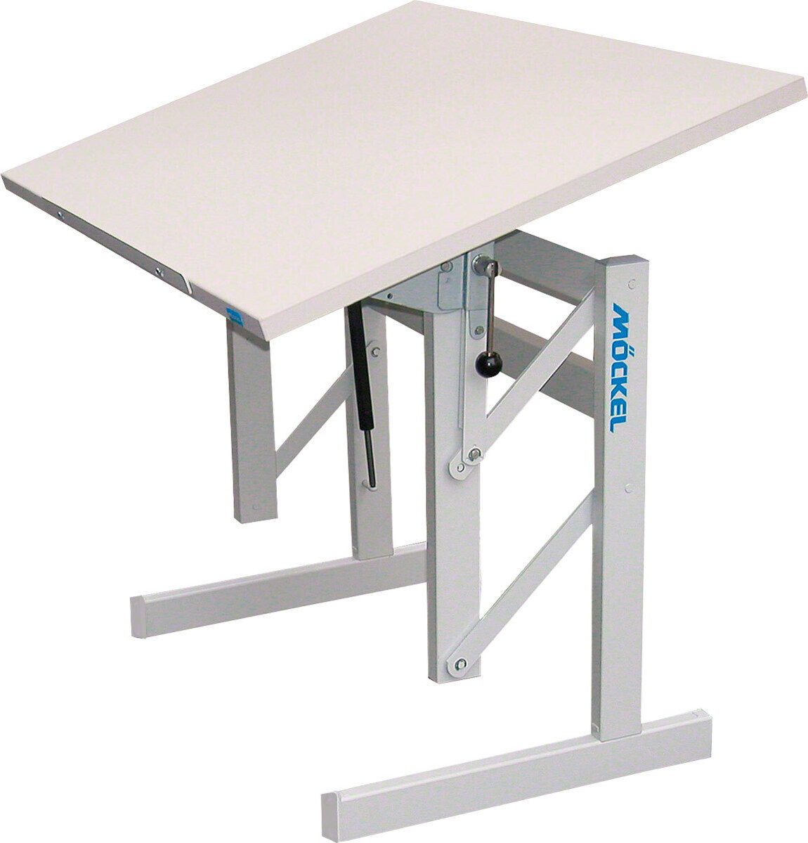 Sport-Tec Sitz-Steharbeitstisch Ergo S72 BxTxH 80x60x72-122 cm, mit Gleitern, grau/grau 18106