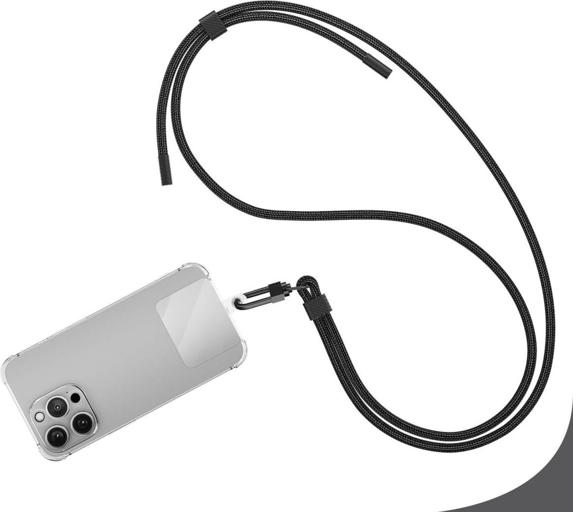 4smarts univerzálna retiazka na mobilný telefón PhonoLace onyx black (540489)