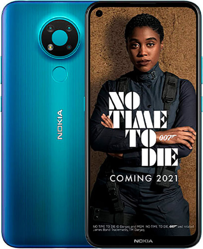 Nokia 3.4 16,2 cm (6,39') Android 10.0 4G USB Type-C 4 GB 64 GB 4000 mAh Modrá