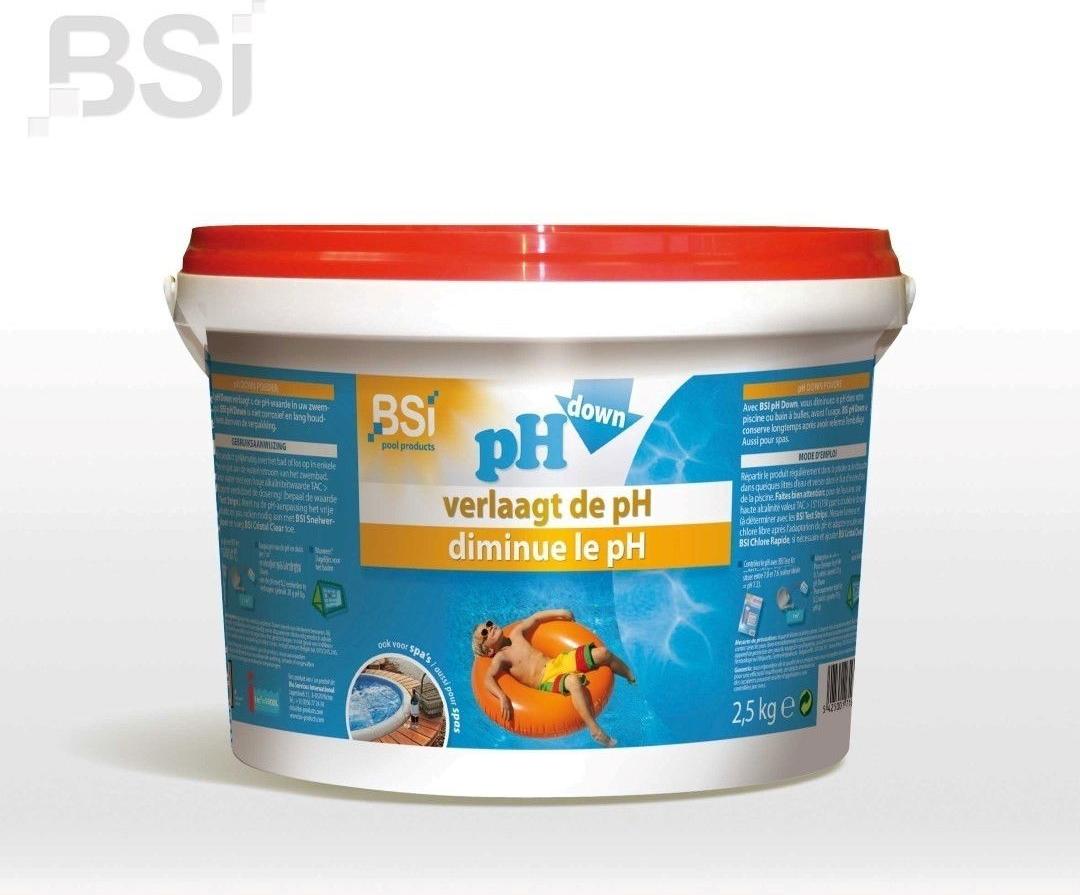 Ph down Pulver 2,5 kg Pool Pflege - Bsi SCAN5425001716234