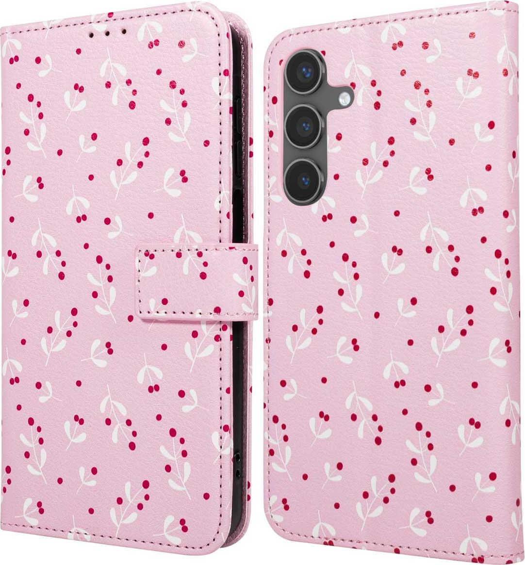 Kryt Samsung Galaxy S25 FE - Imoshion Leatherette - imoshion Flip Flap - Viacfarebný