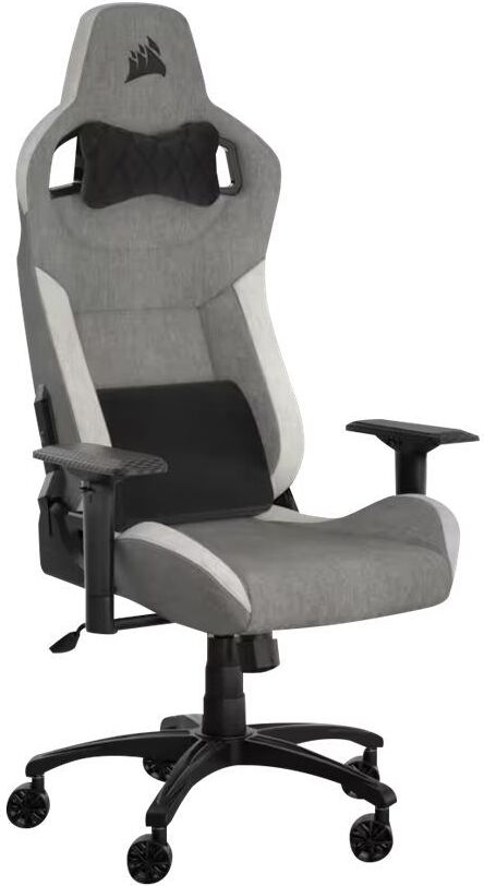 CORSAIR Gaming Stuhl Corsair T3 RUSH Gray/White (2023) CF-9010058-WW