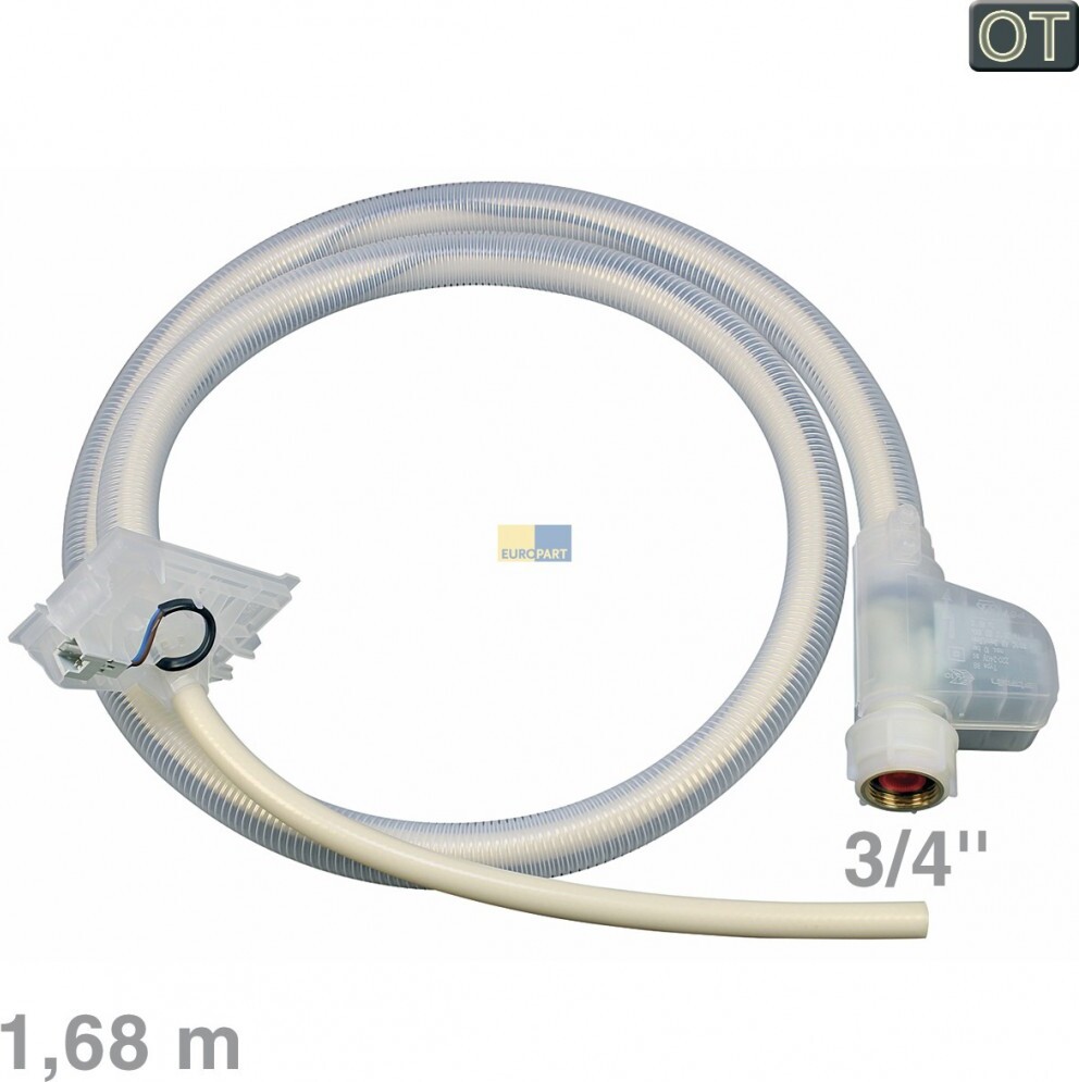 Bosch Siemens Sicherheits-Zulaufschlauch, Aquastopschlauch, Sicherheitszulaufschlauch für Spülmaschine - Nr.: 00668113, 668113