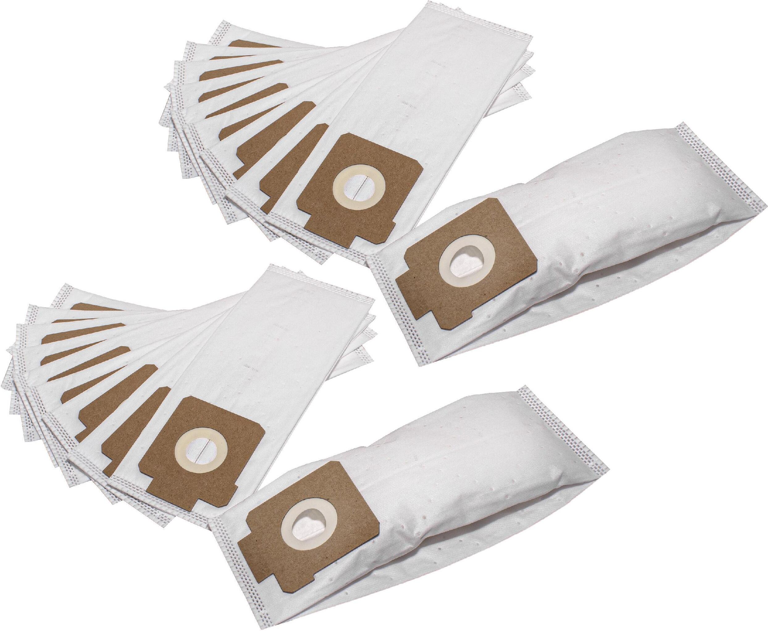 vhbw 20x Staubbeutel kompatibel mit AEG Electrolux ZS 200 Energica, ZS 201 Energica, ZS 202 Energica Staubsauger - 17 28cm x 21cm Weiß 172698751-2