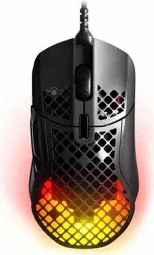 Steelseries Aerox 5 18000 Dpi Gaming-maus Schwarz Schwarz One Size 62401