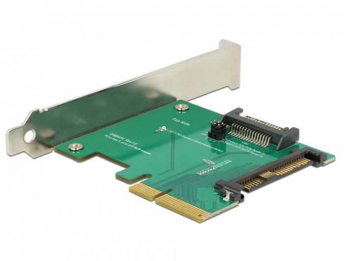 DELOCK PCI Express x4 Karte >1 x interný U.2 NVMe SFF-8639 ST