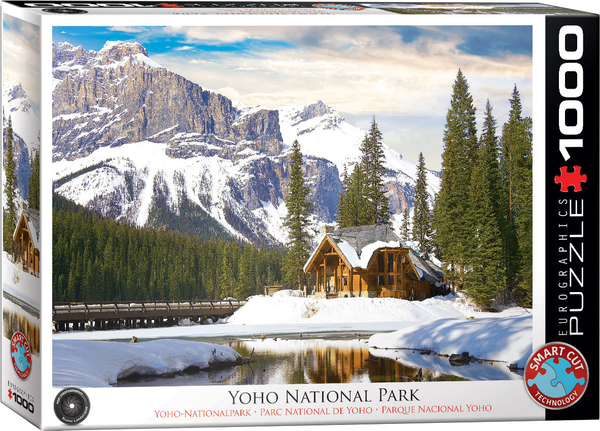 Empireposter 1000 Teile Puzzle Winter im Yoho National Park BC 855343