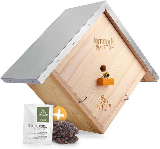 OEM Holzbienenhotel mit Insektenattraktiv und Nesthilfe aus wetterfestem Holz 2026