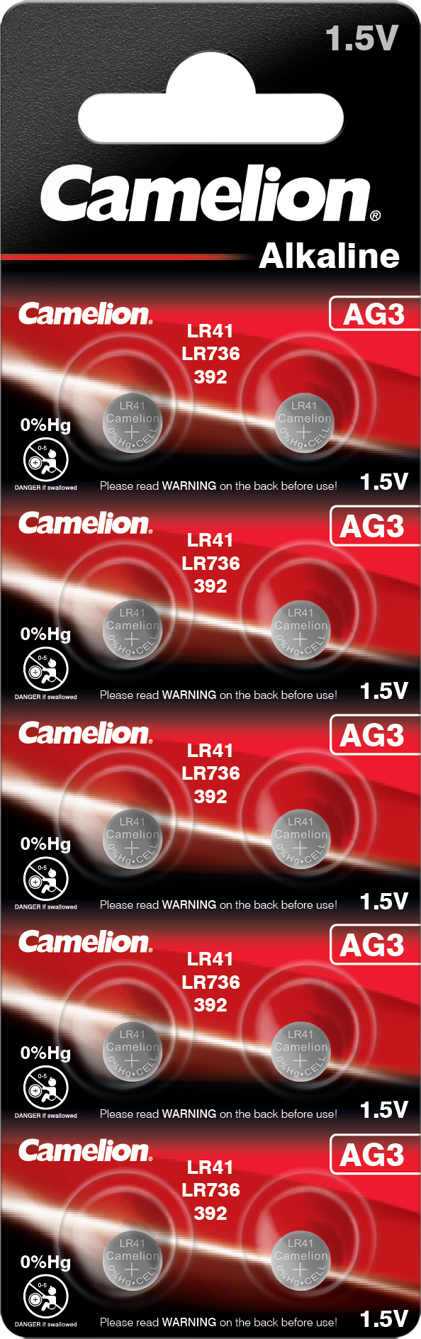CAMELION Alkaline AG3 / LR41 / LR736 / 392 / | Kaufland.de