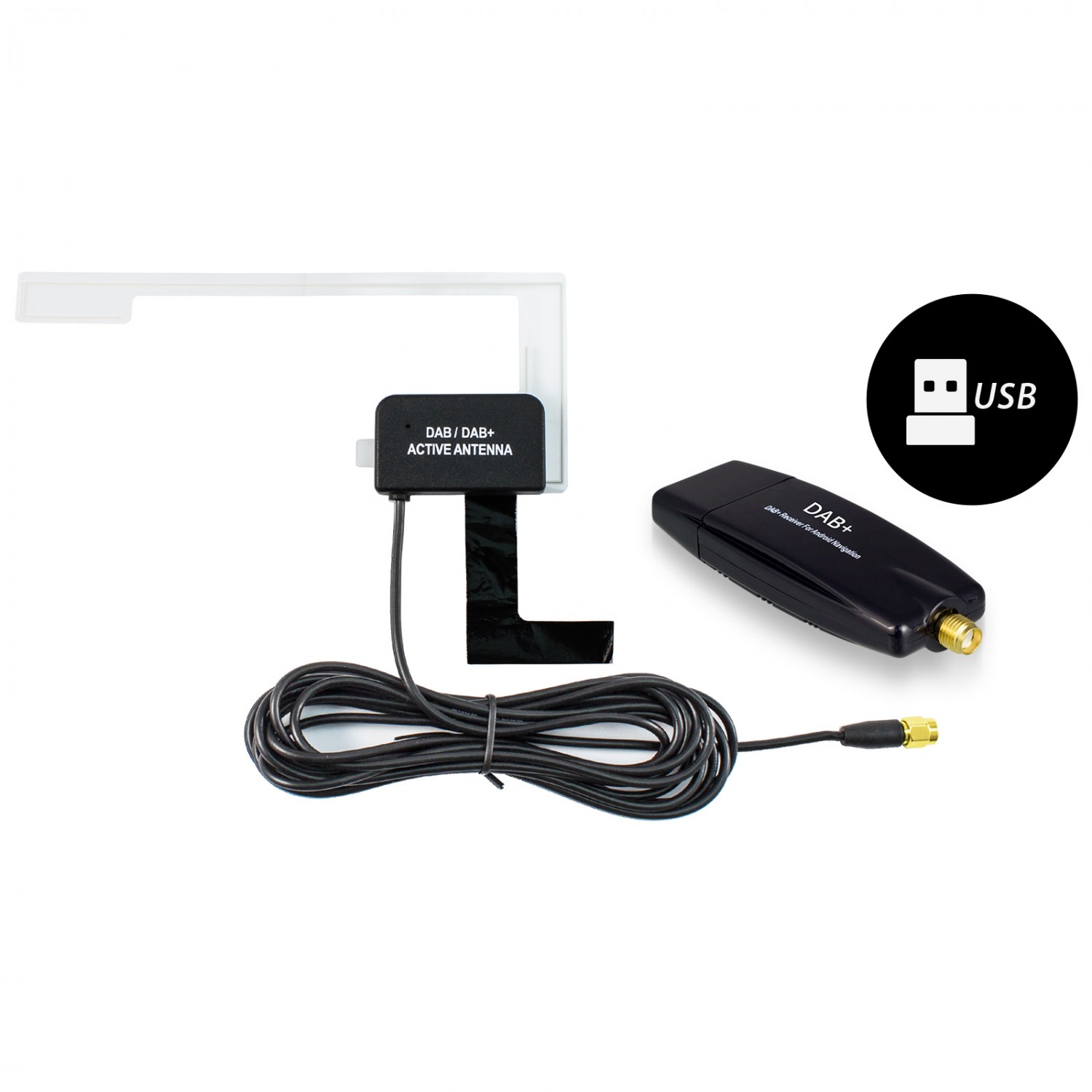 XOMAX XM-DAB03: Digital Radio Receiver / USB
