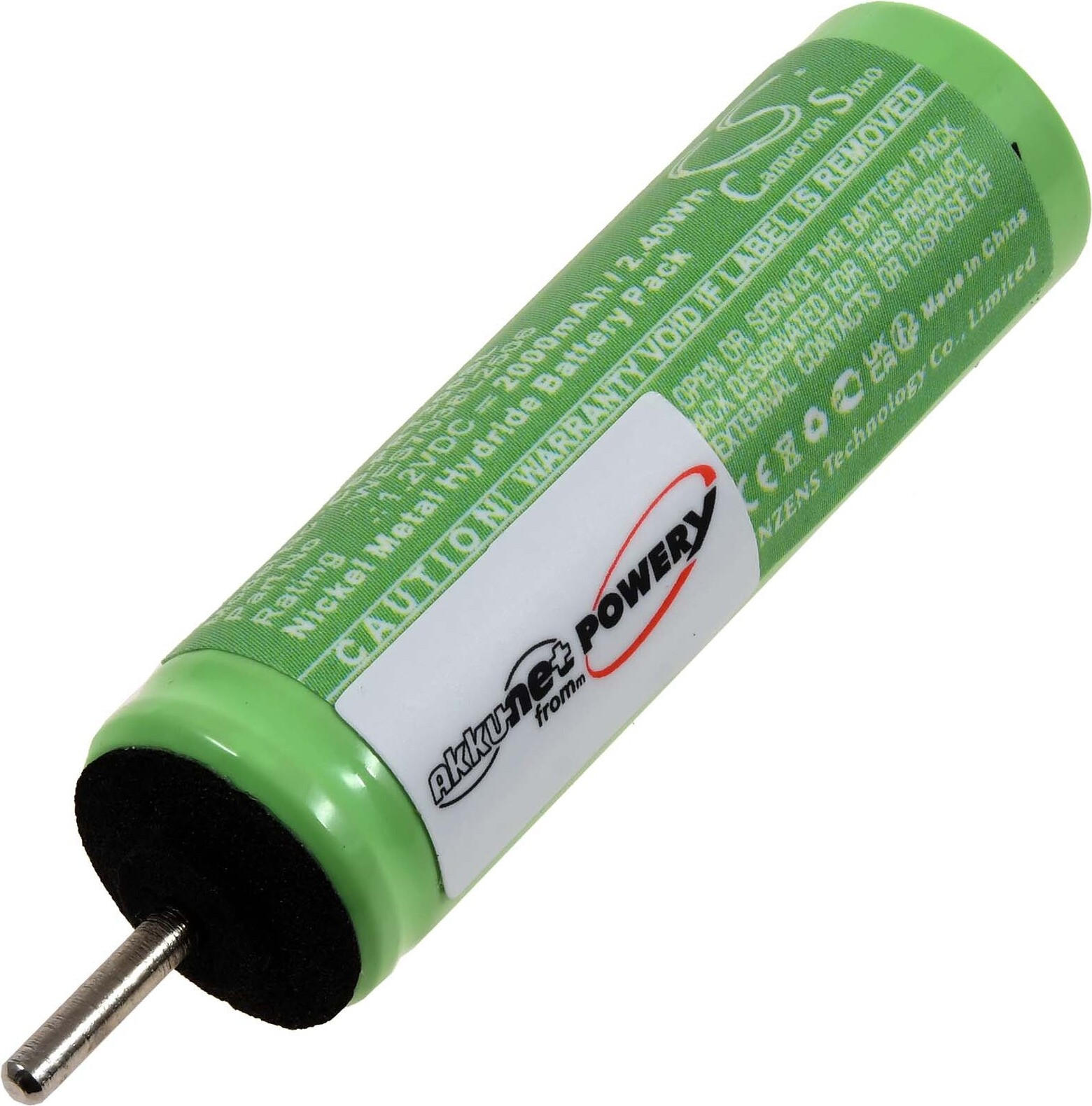 Powery Akku für Munddusche Panasonic EWDJ40 G1.76.PAN.1.70E