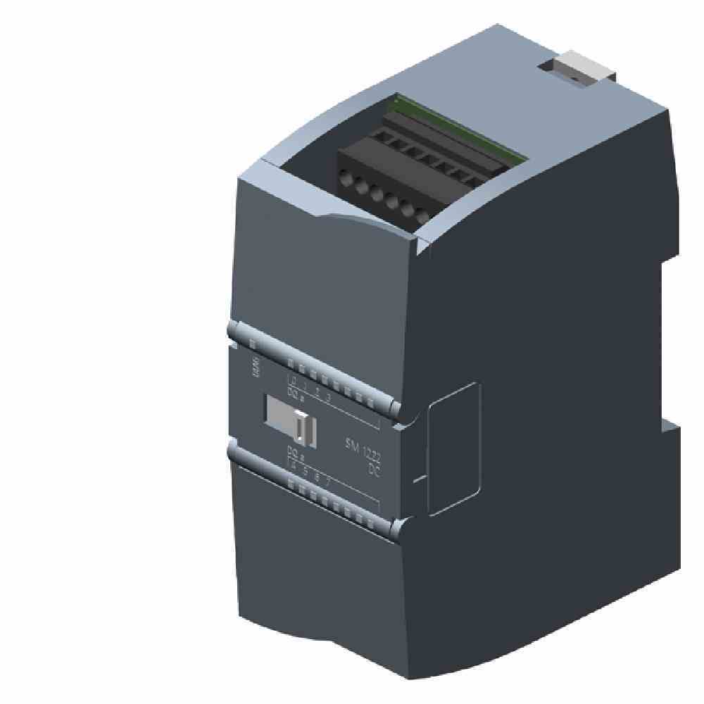 Siemens Digitalausgabe SM1222, 8 DO, 24V DC, Digital, Ausgang, 8 Kanäle, 8 Kanäle, 24 V, Schwarz 6ES7222-1BF32-0XB0