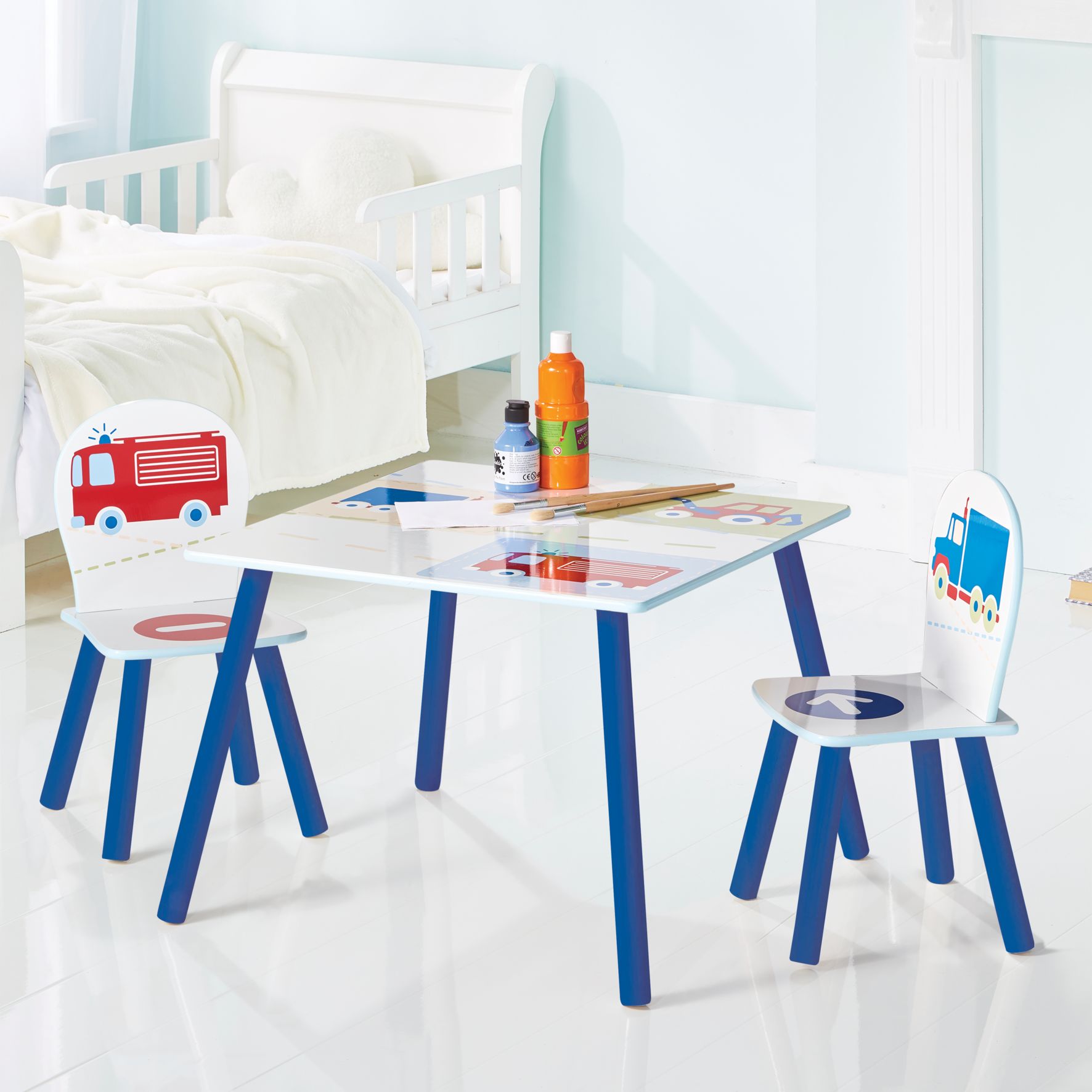 Avior Kids Kindersitzgruppe Kindermöbel Kinderstuhl & Tisch Kindertisch 