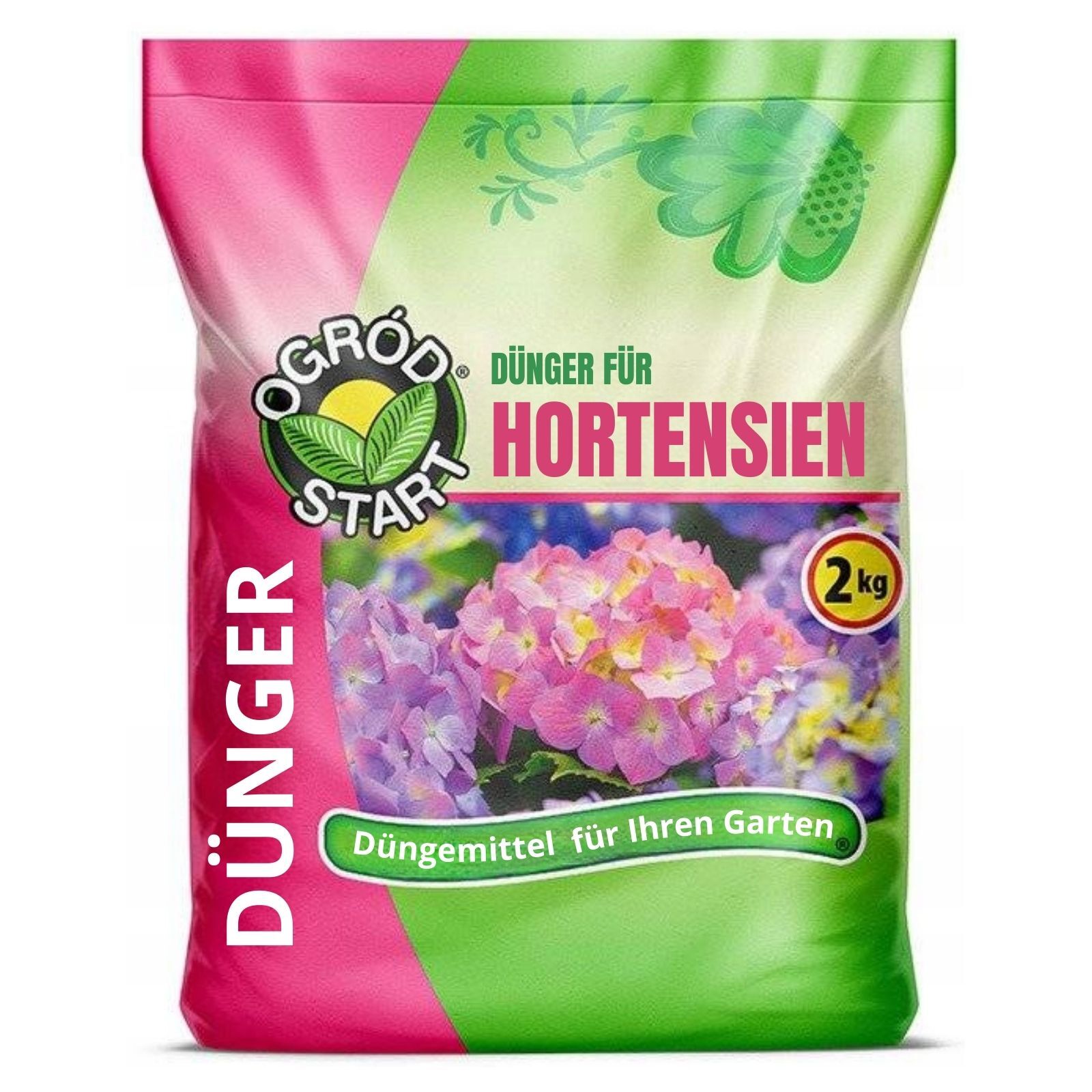 AMPOL-MEROL Hortensiendünger Dünger für Hortensien Hortensie Blumendünger Blau Rot Gelb 2kg