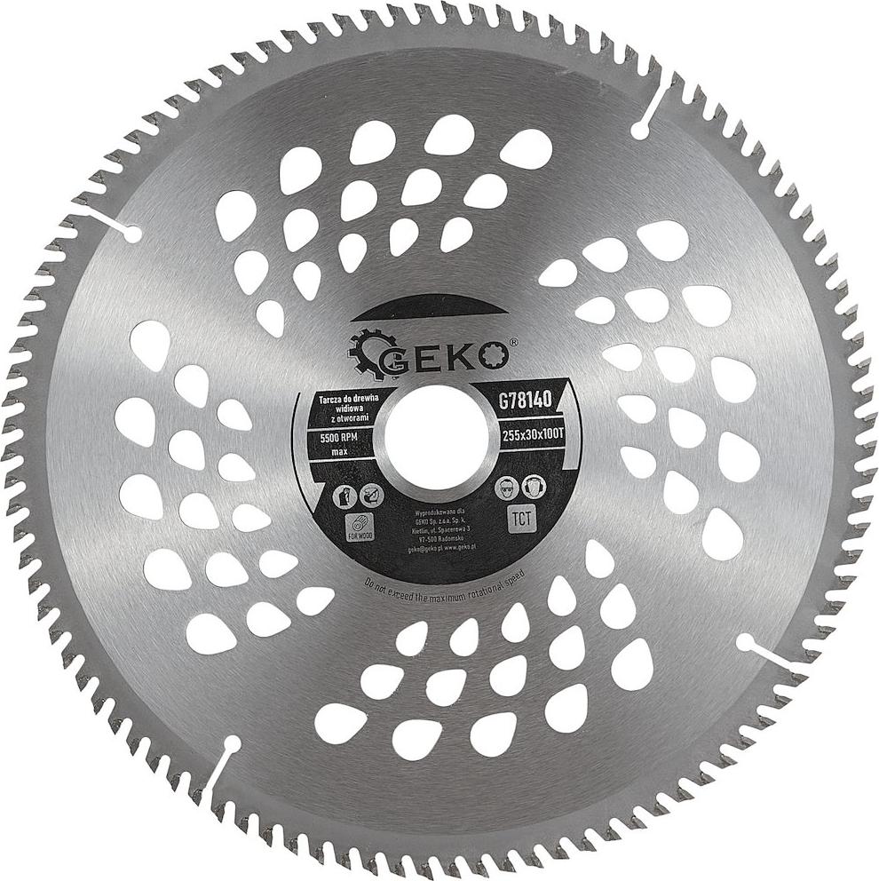 BSD Holzscheibe 255x30x40T mit präzisen Schnitten