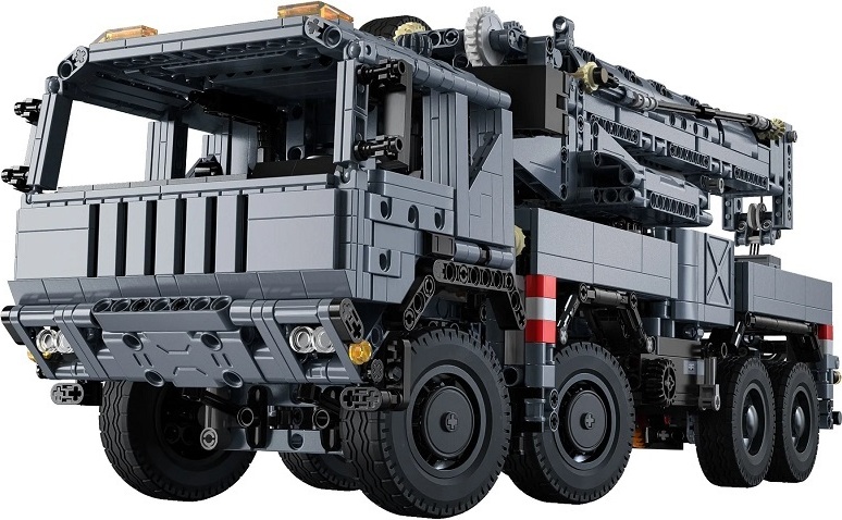 CaDA Bricks CaDA C61507W Militärkranwagen C61507W