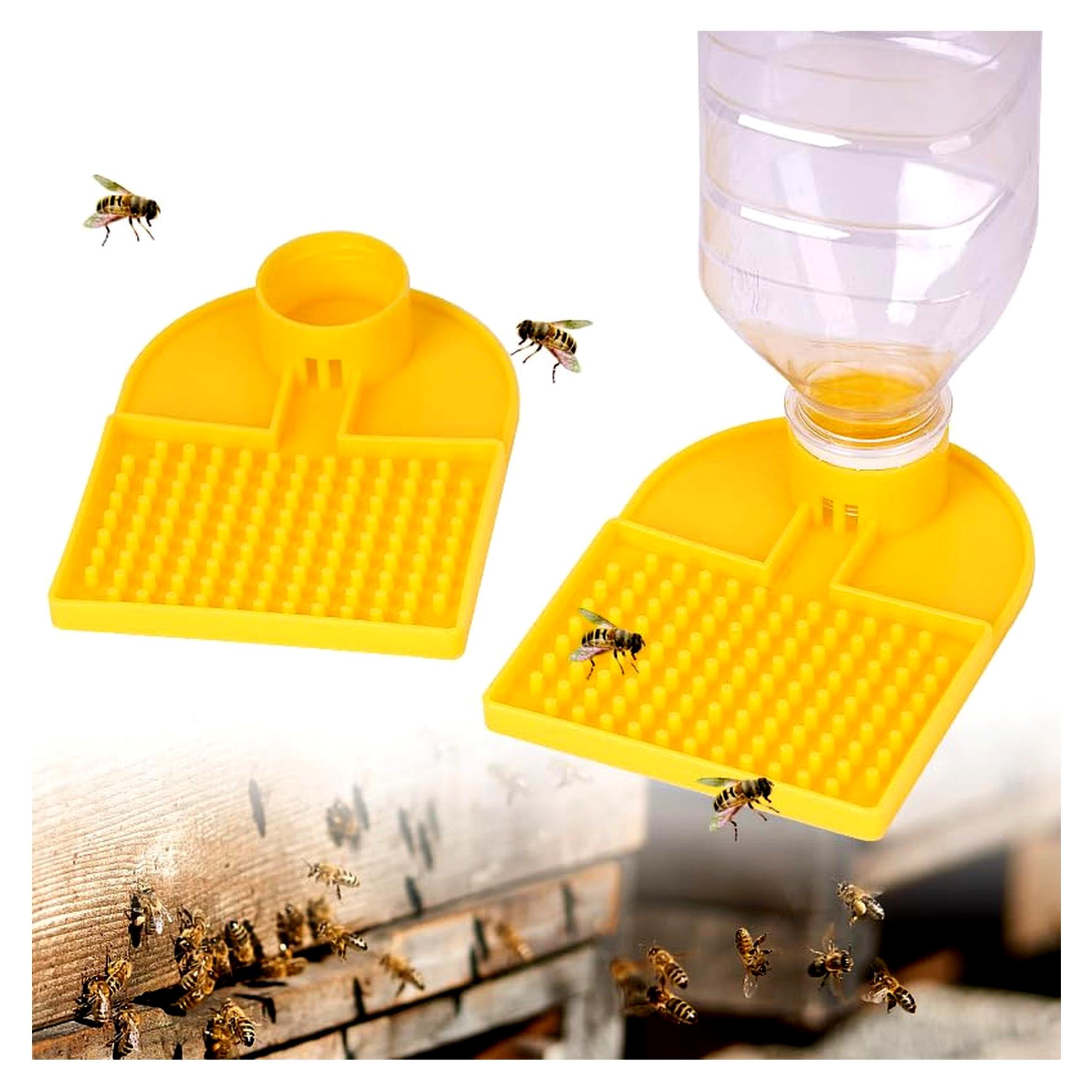 Markenlos Bienen Wassertränke 10 Stück Bienentränke Fütterungsanlage Wasserspender Bienenstock Trinkschale Kunststoff Imkereibedarf