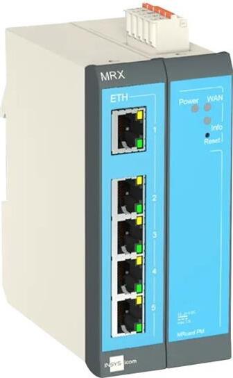 INSYS icom MRX2 1.0 LAN modularer LAN-LAN-Router VPN-Option