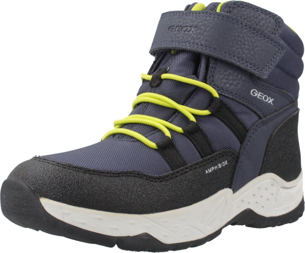 Geox J Sentiero Boy B Abx Bleu Chaussures Garçon