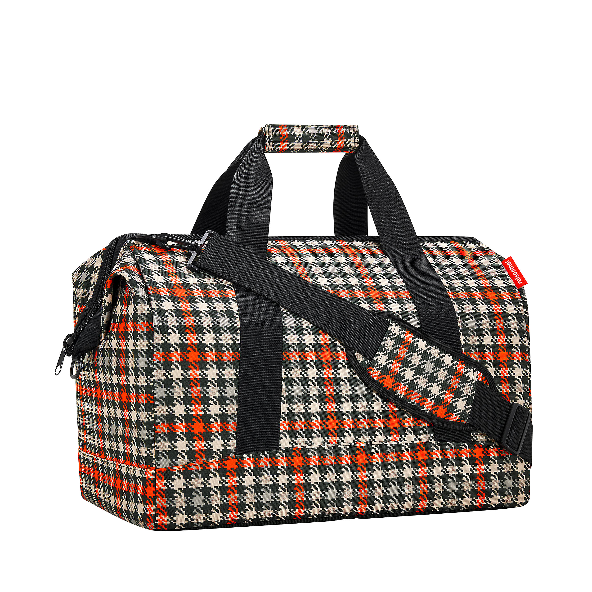 reisenthel allrounder L glencheck rot 30 L Reisetasche Schultertasche - | glencheck rot RA-MT3068
