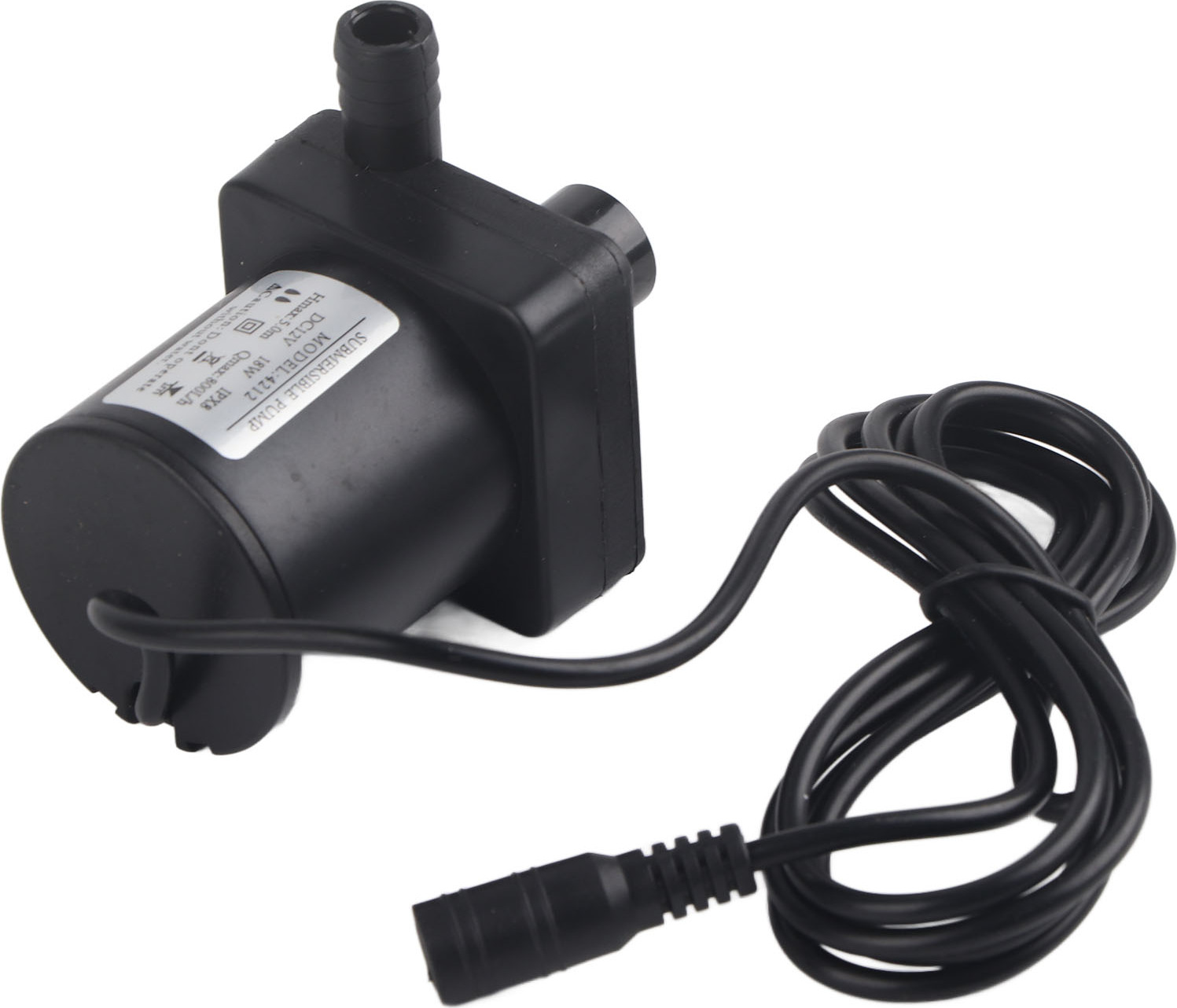 DC ponorné čerpadlo Mini tichý bezkefový motor pre bazény rybníky akvárium 12V 18W 800L/h