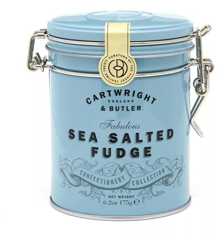 Cartwright & Butler Sea Salted Fudge Tin 175g