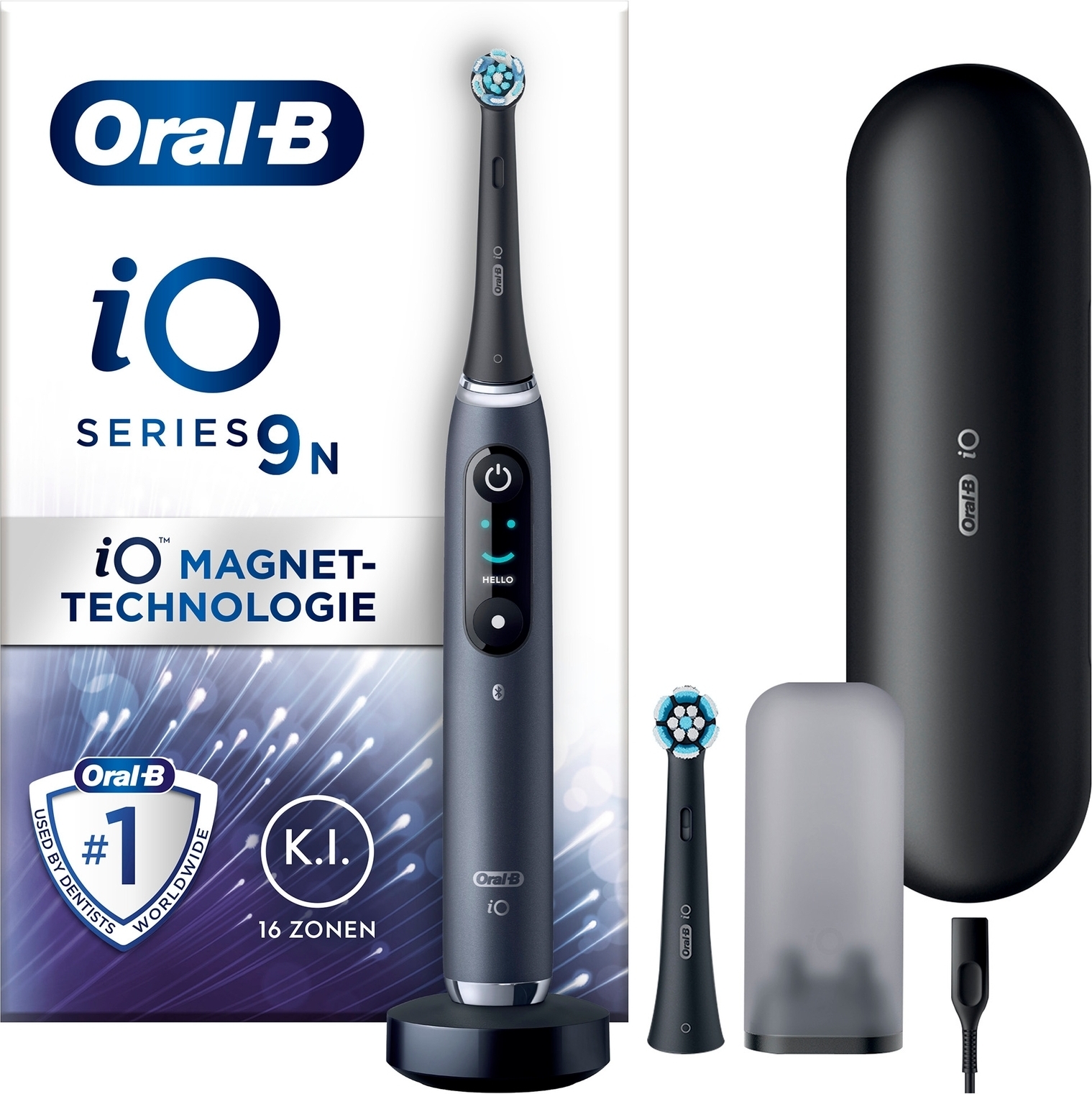 Braun Oral-B Oral-B iO 9 Elektrische Zahnbürste Black