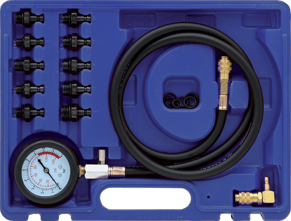 Kunzer Öldrucktester Öldruckprüfer Öl-Meßgerät Öldruckmesser 70DT01 12-teilig