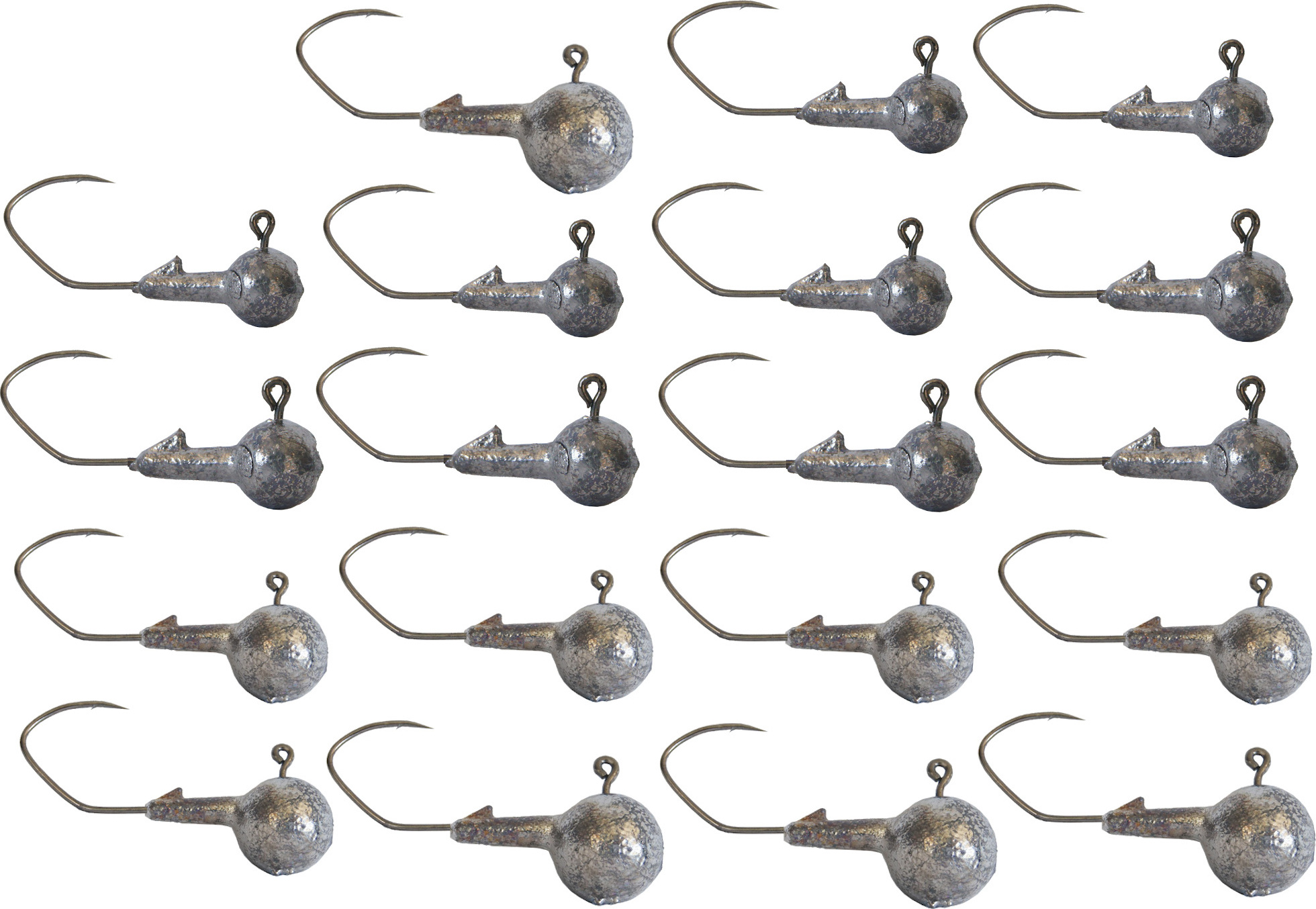 19 Predax Fishing MSM Jigheads Gr. 1/0 - Bleikopf Set ID 61084