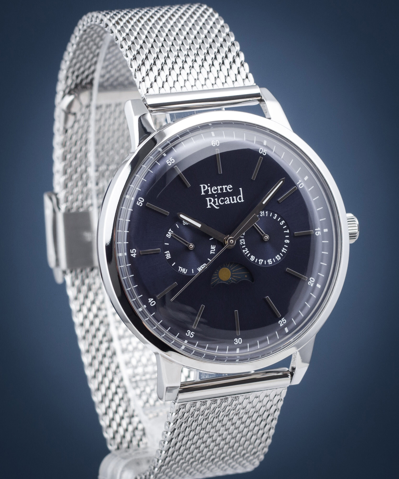 Pánske hodinky Pierre Ricaud Moonphase