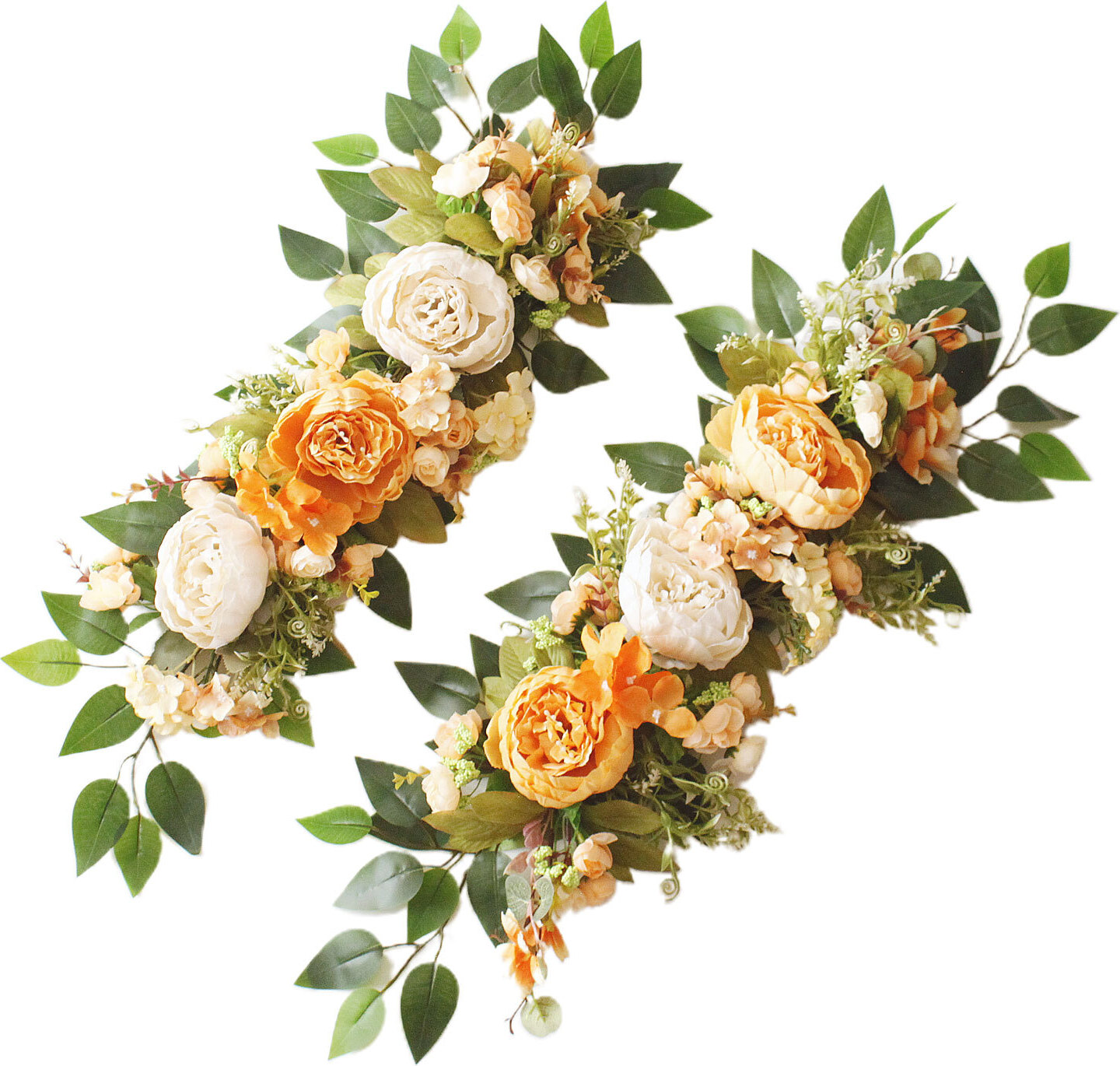 Cocosity Hochzeit Bogen Blumen,Künstliche Hochzeit Bogen Blumen Kit,Hochzeit Zeremonie Blumensträuße,Blume Swag Hochzeit Bogen Dekoration