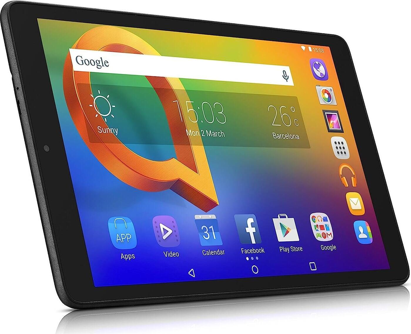 Alcatel A3 8079 Black LTE 25,6 cm(10.1Zoll) 1GB/16GB Android Tablet