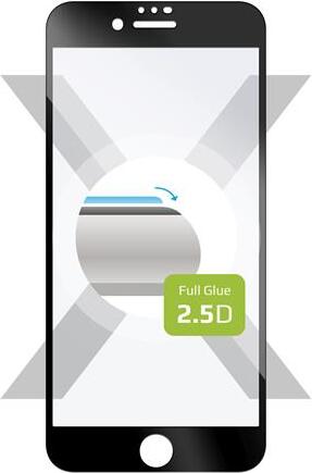Tvrdené sklo FIXED Full-Cover pre Apple iPhone 7/8/SE (2020/2022), lepenie cez celý displej, čierne