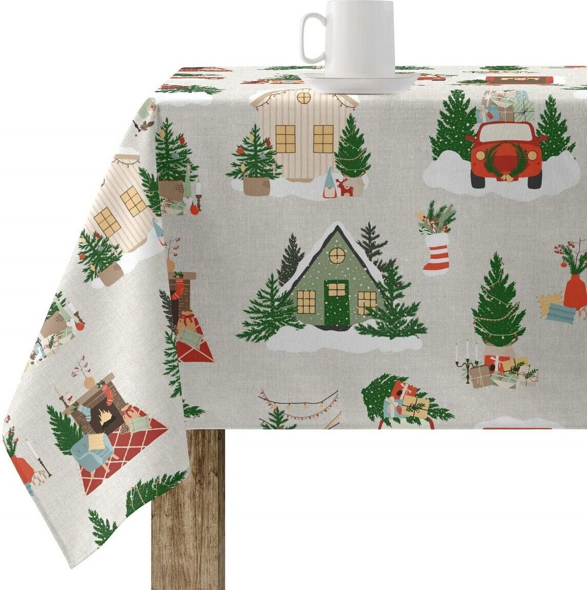 Belum Weihnachtstischdecke 250x140 Cm One Size 304394