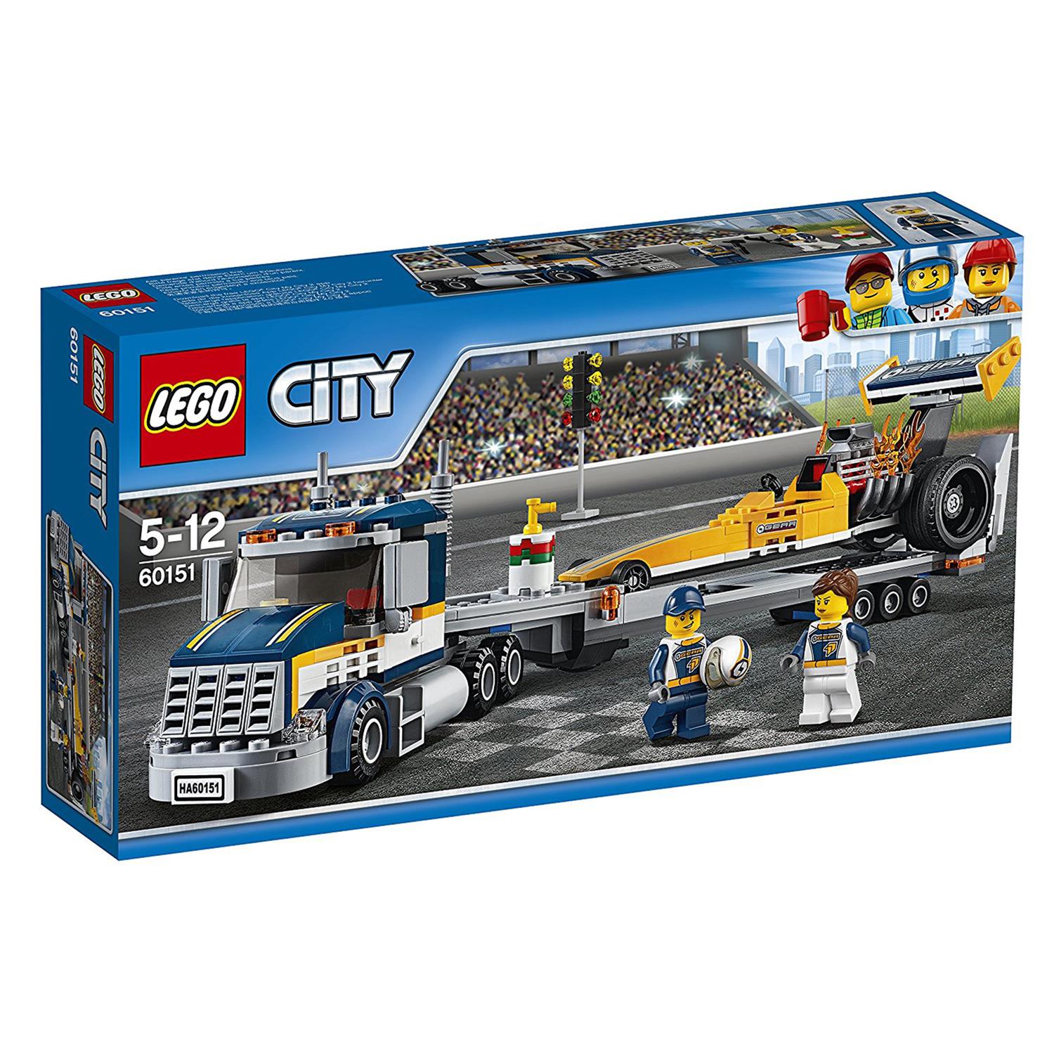 LEGO® City - Dragster transportér (60151)