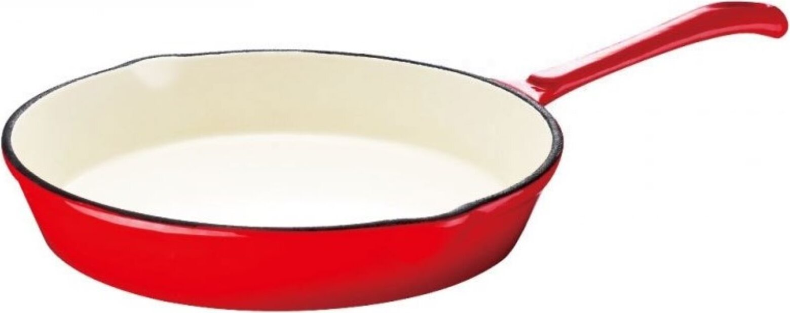 Kinghoff Emaillierte Gusseisenpfanne 25 cm KH2262