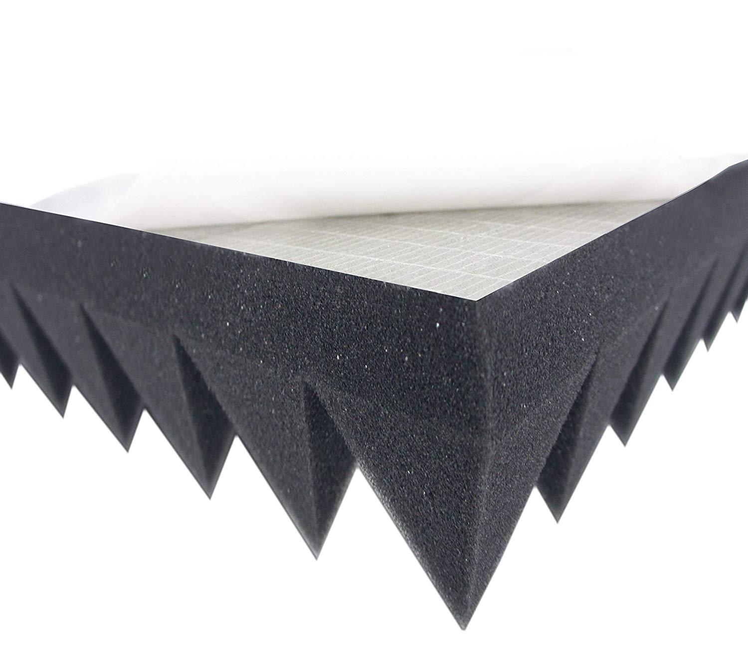 h=5cm Akustikschaumstoff Pyramidenschaumstoff 2 x Schaumstoff 1x1m 12,00€/m²