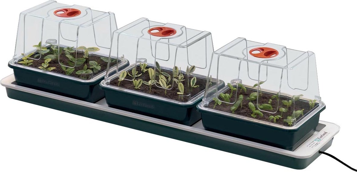Garland Aufzuchtstation beheizt (L=76 x B=18,5 x H=19,5cm)3er Gwächshaus G50EU-gl