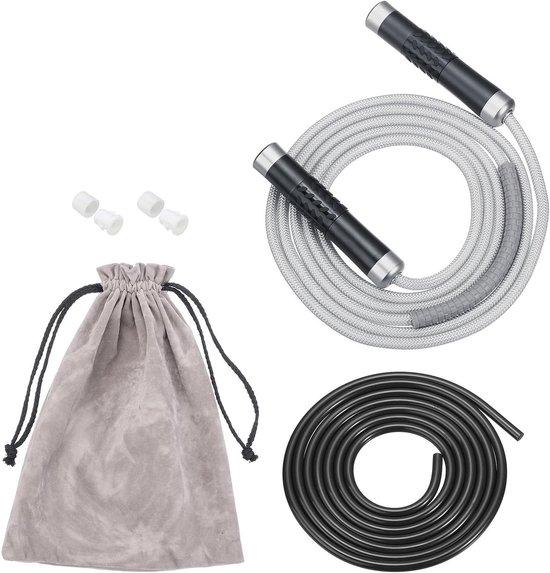 OEM Graues Fitness-Springseil 1 lbs, 9mm Stoffseil, PVC, kugellagernd, für Aerobik 2026