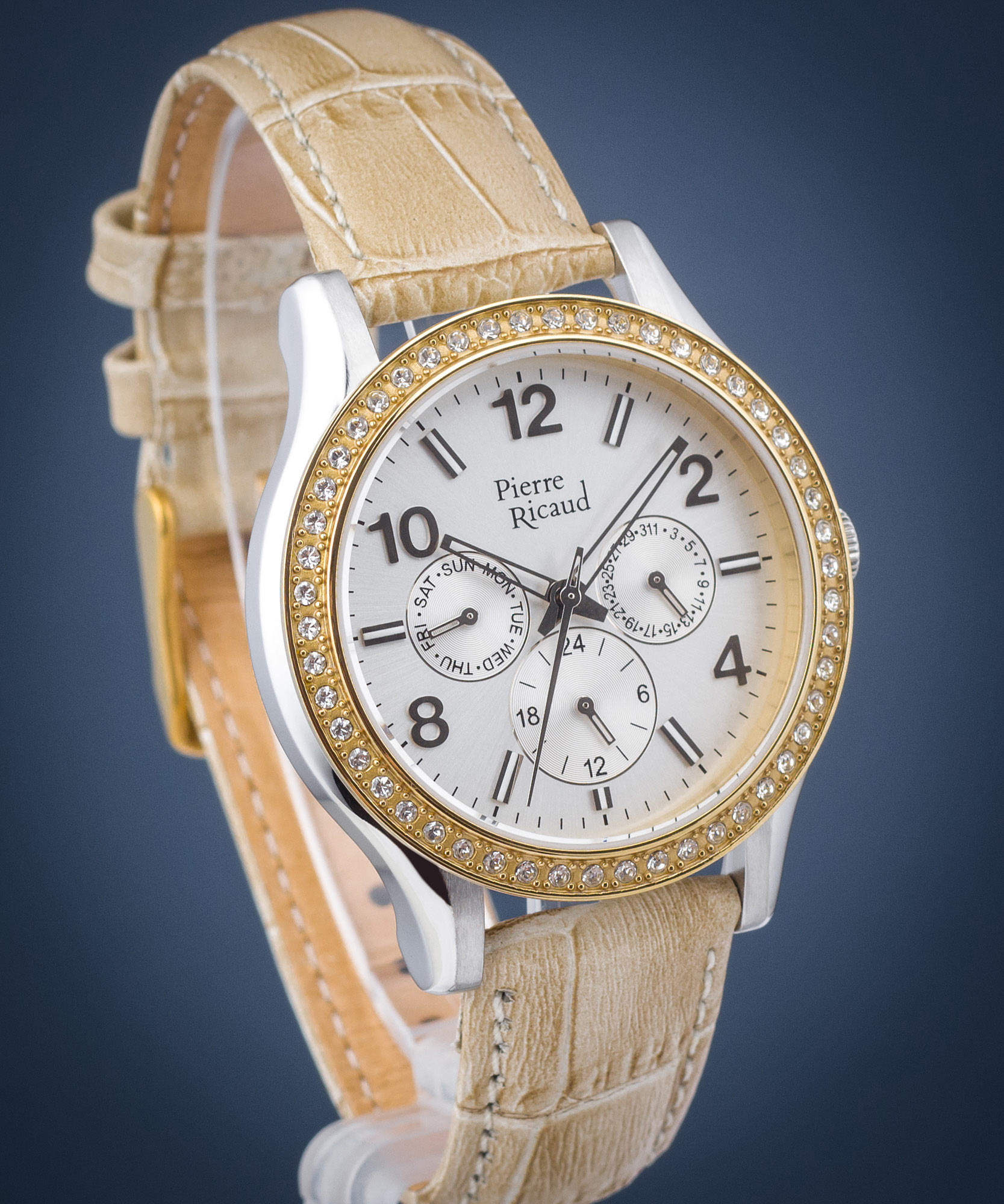 Multifunkčné dámske hodinky Pierre Ricaud