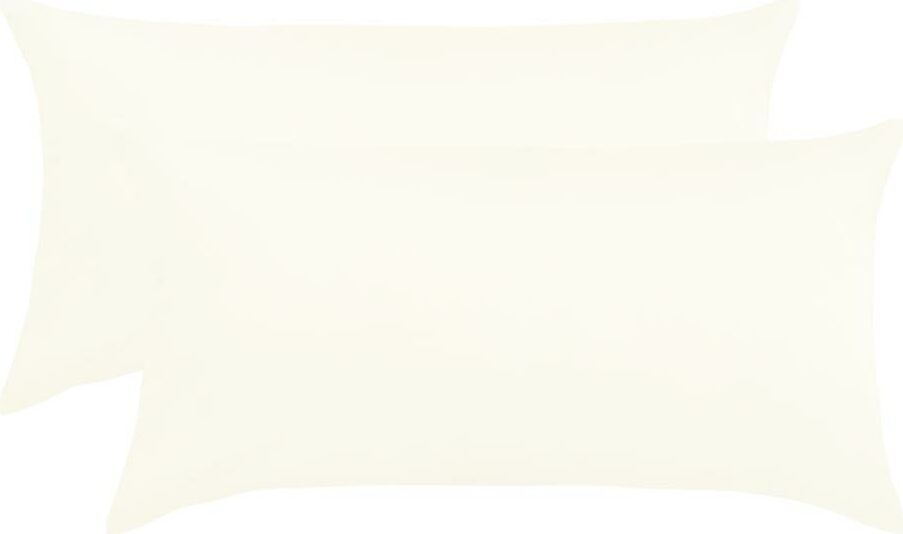 Bettwaren-Shop Single Jersey Kissenbezug Ulm 2er Pack 40x80 cm perlmut