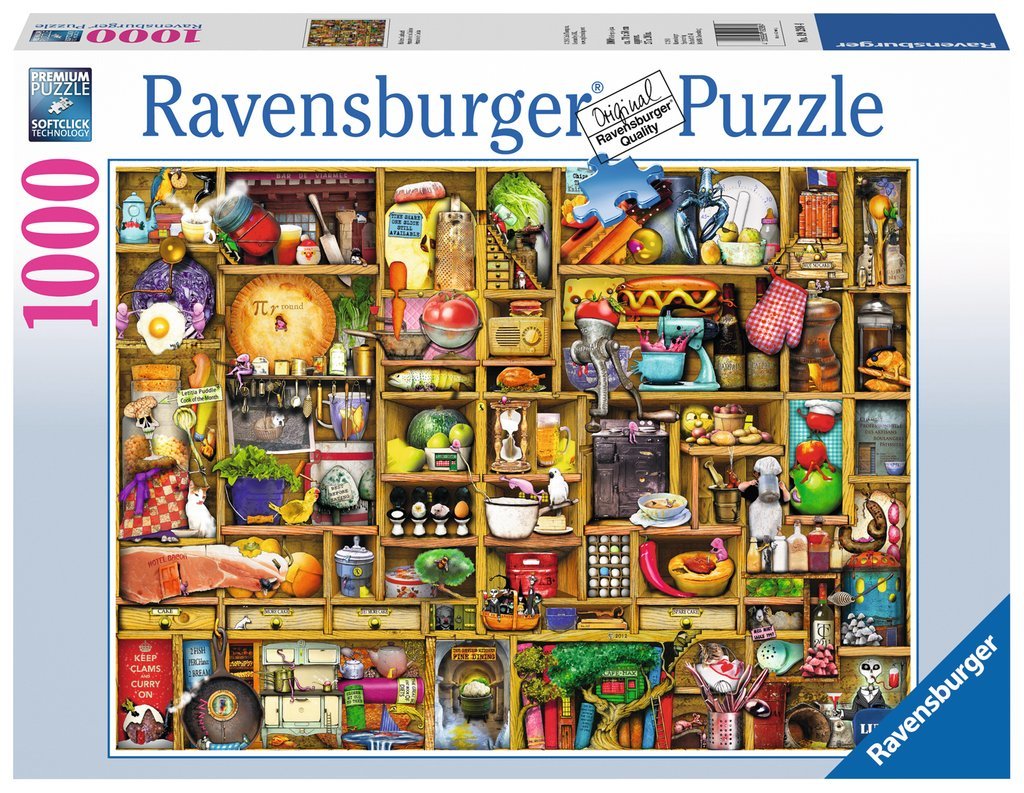 Ravensburger Puzzle Puzzles Skurrile Stadt colin thompson bunt witzig skurril