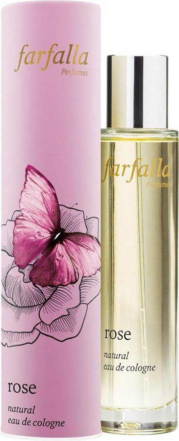 Farfalla Essentials AG Farfalla rose, natural eau de cologne Bio 50ml