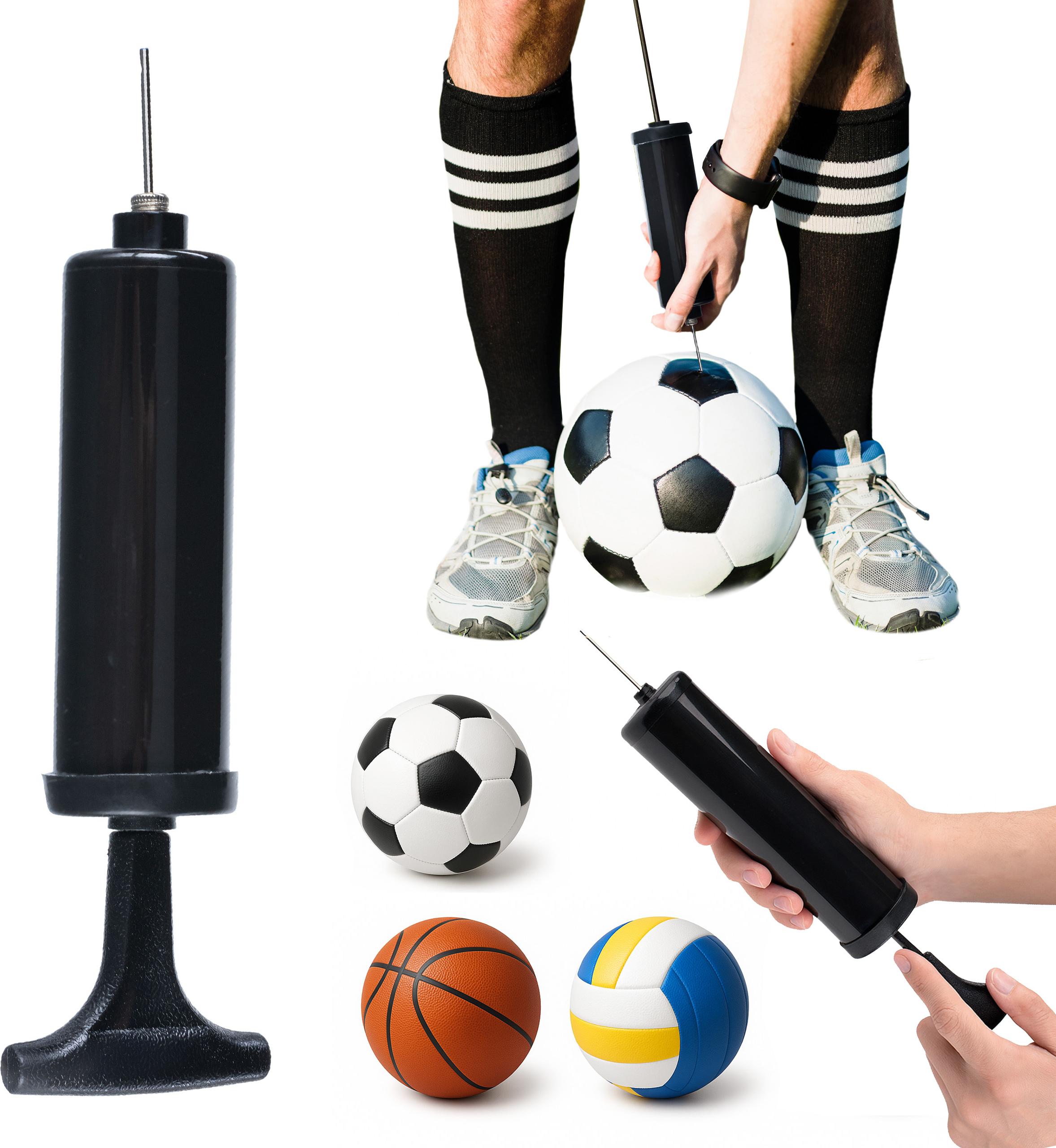 Outtec® Luftpumpe Minipumpe Ballpumpe Handpumpe Fußballpumpe Basketballpumpe mit Nadel V285807