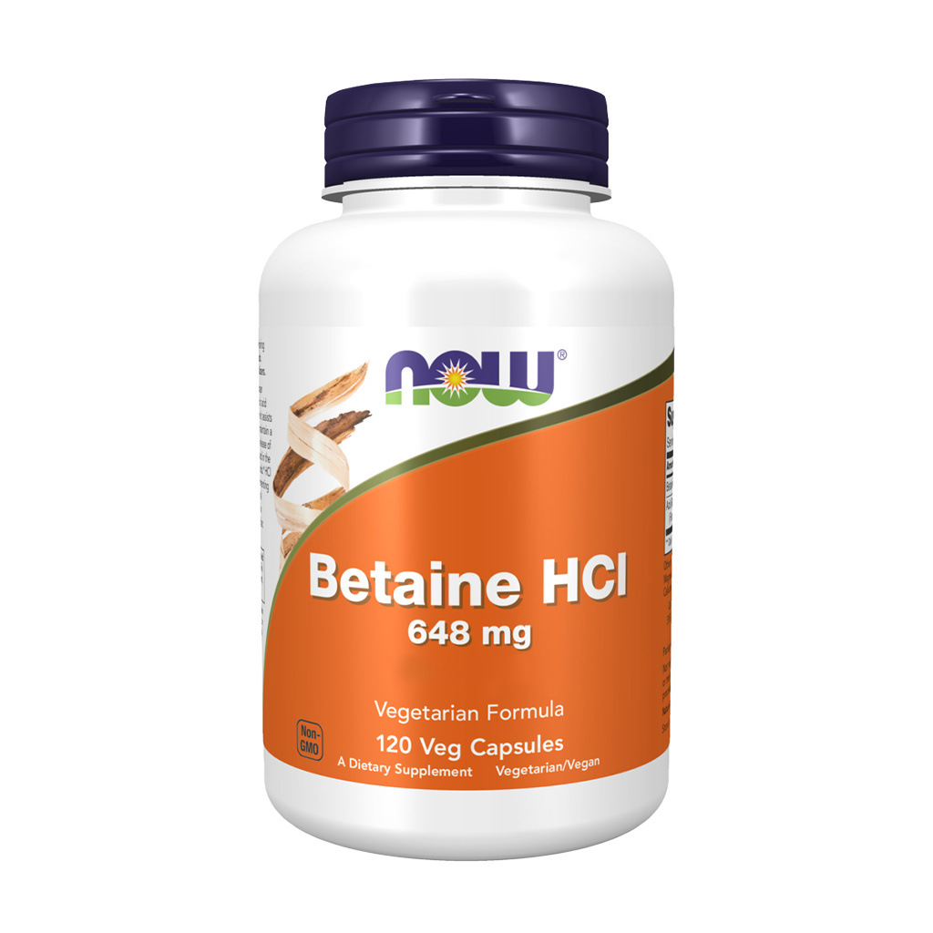 NOW Foods | Betaine HCl 648 mg 2938