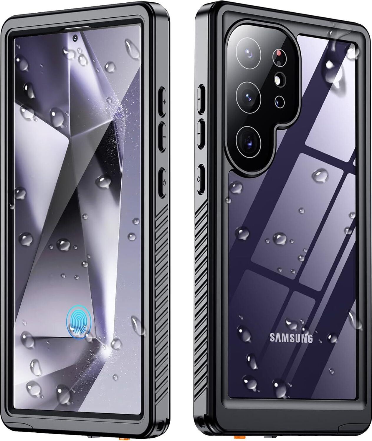 Custodia Impermeabile ONEFLOW Per Motorola Edge 50 Neo: Con Cinturino E Passante, Blu Oceano - 5